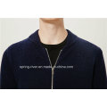 Lambs Wool Fashion Baseball Shirt Collar Men Cardigan